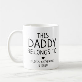 Angewohnt Niedlich, dieser Papa gehört zum Vaterta Kaffeetasse