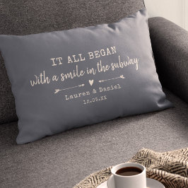 Angewohnt, wo alles beginnt Chic Valentinstag Lendenkissen