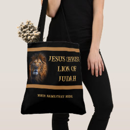 Angewohnte Tasche Jesus Christus Löwe Juda