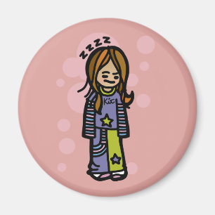 angezogen zum Leben unter den Abdeckungen Magnet