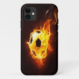 Angezündeter Fußball iPhone 5 Kasten Case-Mate iPhone Hülle