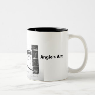 Angies Kunst"Jagdhundhund" Tasse