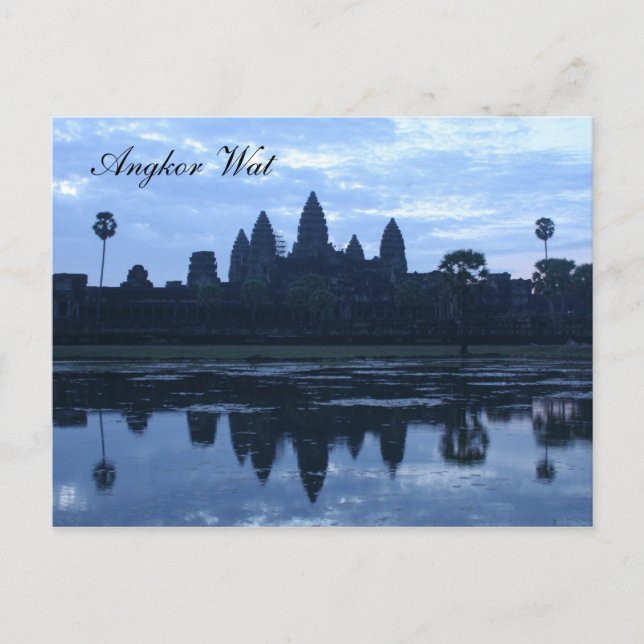 angkor blau postkarte (Vorderseite)