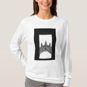 Angkor Kambodscha, Angkor Wat Türblick 2 T-Shirt