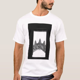 Angkor Kambodscha, Angkor Wat Türblick 2 T-Shirt