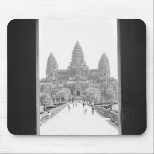 Angkor Kambodscha, Angkor Wat Türblick Mousepad