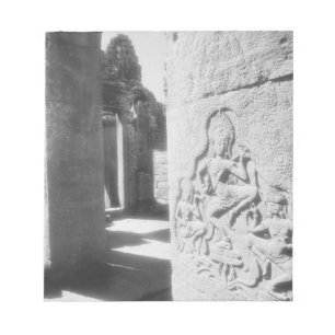 Angkor Kambodscha, Apsara Carving the Bayon 2 Notizblock