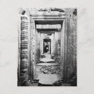 Angkor Kambodscha, Eingänge Preah Khan Postkarte
