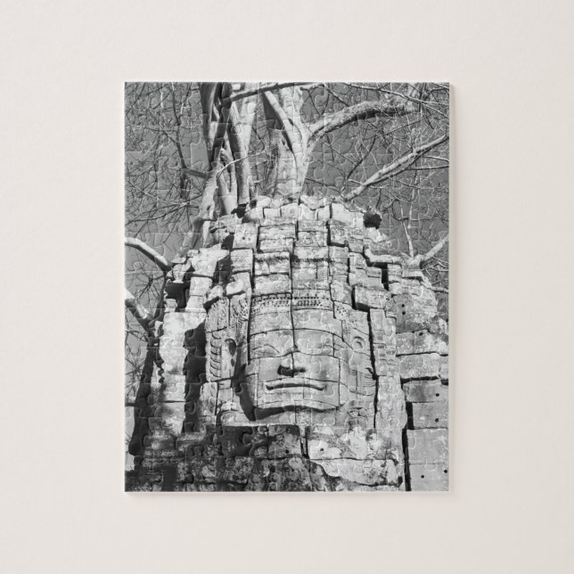Angkor Kambodscha, Head Ta Som Tempel Puzzle (Vertikal)