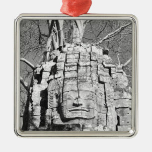 Angkor Kambodscha, Kopf Ta Som Tempel Ornament Aus Metall