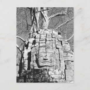 Angkor Kambodscha, Kopf Ta Som Tempel Postkarte