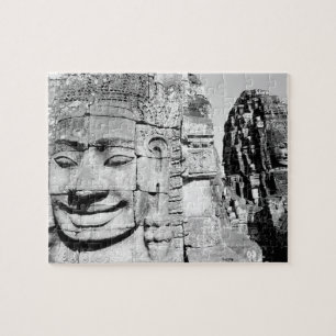 Angkor Kambodscha, Köpfe des Bayon Puzzle