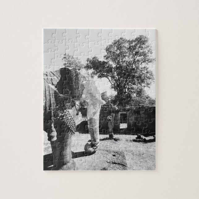 Angkor Kambodscha, Prärup-Tempel 2 Puzzle (Vertikal)