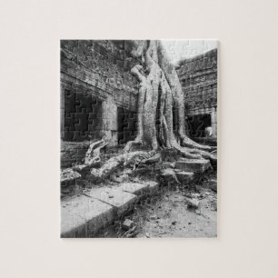 Angkor Kambodscha, Ta-Prohm-Baum Puzzle