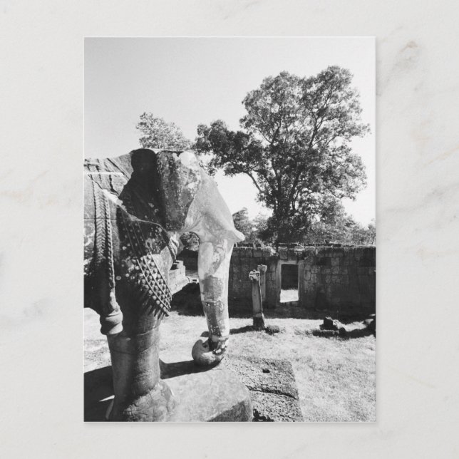 Angkor Kambodscha, Tempel 2 Postkarte (Vorderseite)