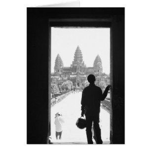Angkor Kambodscha, Tür & Person Angkor Wat