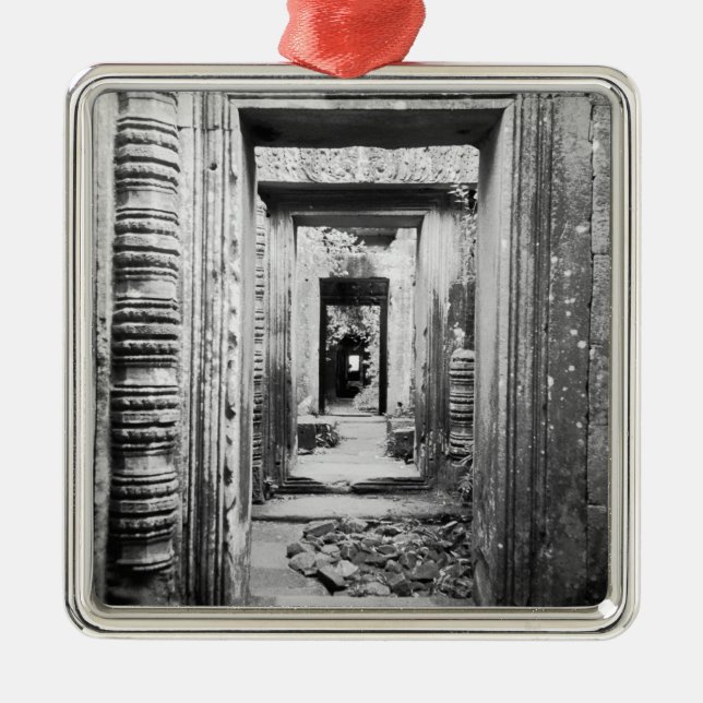 Angkor Kambodscha, Türken Preah Khan Silbernes Ornament (Vorne)