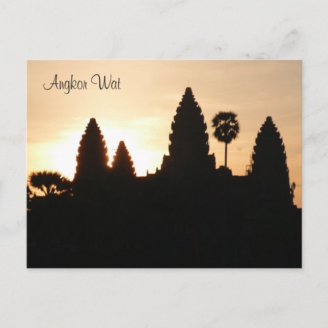 Angkor Sonnenaufgang Postkarte (Vorderseite)