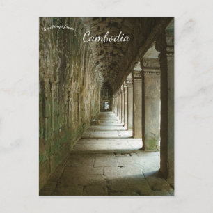 Angkor Thom Kambodia Postkarte
