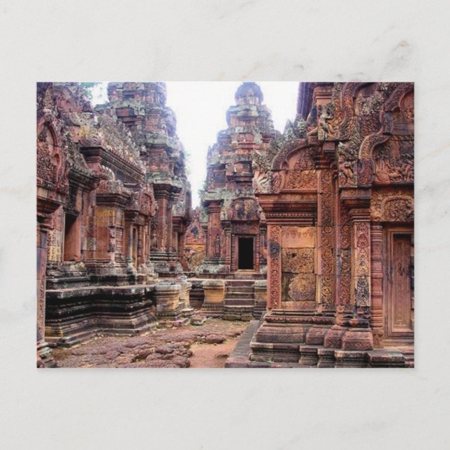 Angkor Thom Postkarte (Vorderseite)