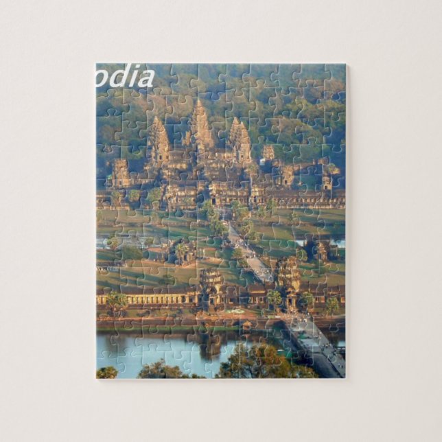- Angkor-WAT-Angie. Puzzle (Vertikal)