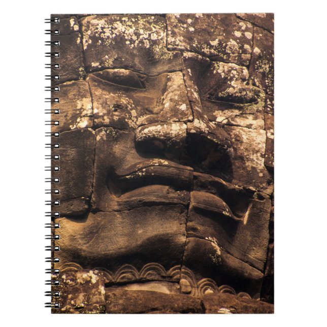 Angkor Wat Buddha Totem Spiral Notizbuch Notizblock (Vorderseite)