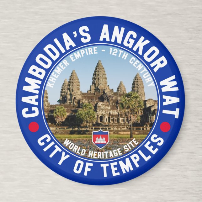 Angkor Wat Cambodia - City of the Temples Magnet (Von Creator hochgeladen)