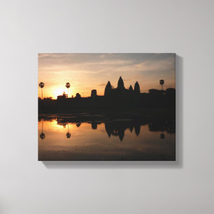 Angkor Wat goldene Leinwand