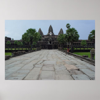 Angkor Wat in Siem Reap, Kambodscha Poster