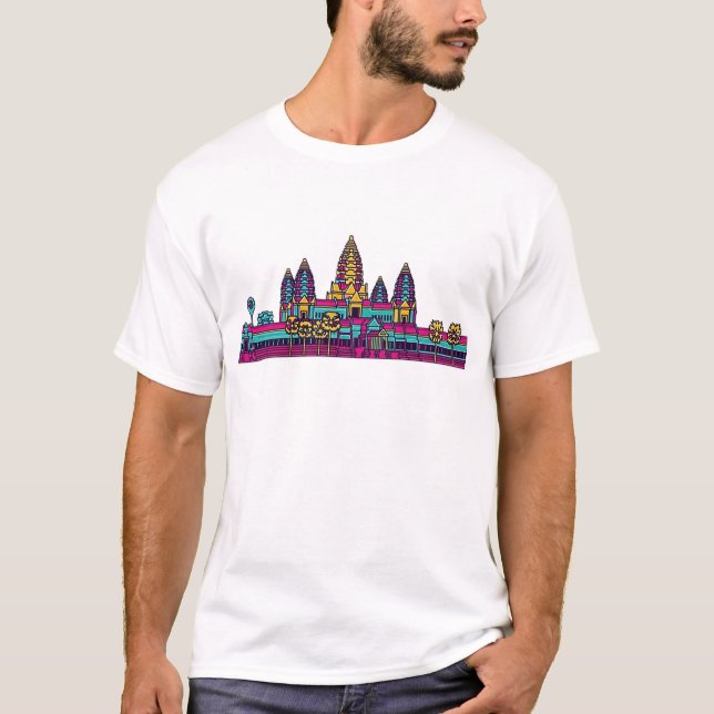 ANGKOR WAT, KAMBODSCHA T-Shirt (Vorderseite)