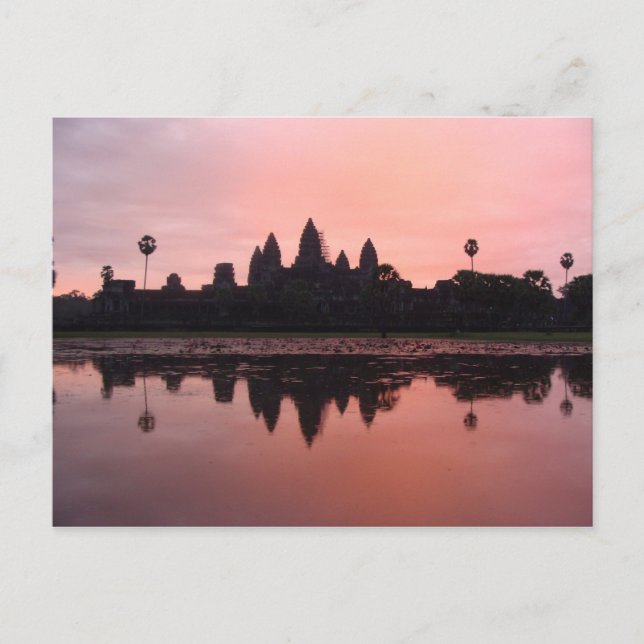 Angkor Wat Postkarte (Vorderseite)