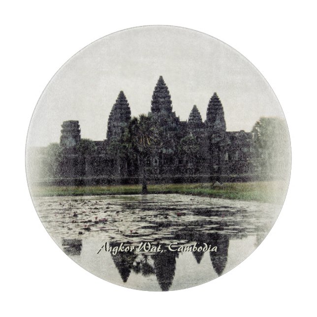 Angkor Wat Temple Cambodia Cutting Board Schneidebrett (Vorderseite)