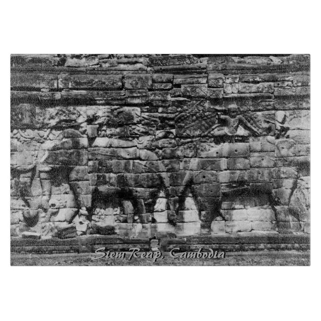 Angkor Wat Temple Cambodia Cutting Board Schneidebrett (Vorderseite)