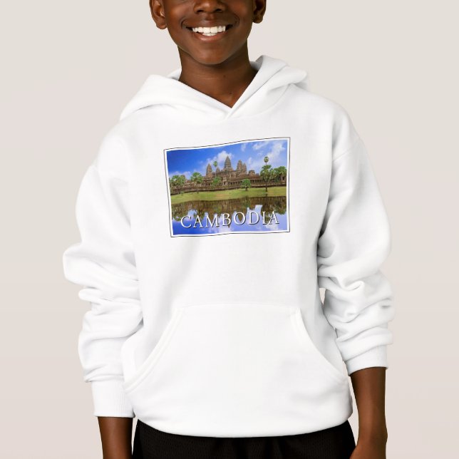 Angkor Wat Temple | Kampuchea, Kambodscha Hoodie (Vorderseite)