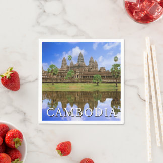 Angkor Wat Temple | Kampuchea, Kambodscha Serviette