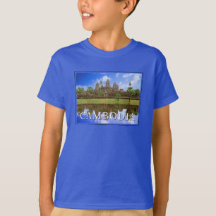 Angkor Wat Temple   Kampuchea, Kambodscha T-Shirt