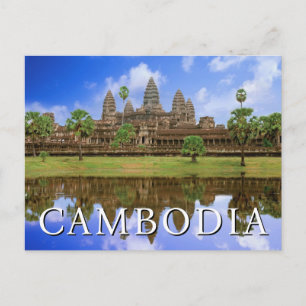 Angkor Wat Temple Kampuchea, Kambodscha Vielen D Postkarte
