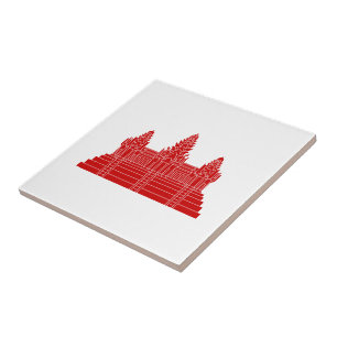 Angkor Wat Ver.2.0. Khmer Temple Fliese