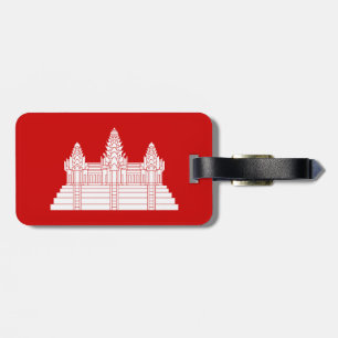 Angkor Wat Ver.2.0. Khmer Temple Gepäckanhänger