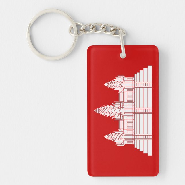 Angkor Wat Ver.2.0. Khmer Temple Schlüsselanhänger (Vorderseite)