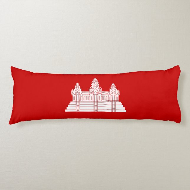 Angkor Wat Ver.2.0. Khmer Temple Seitenschläferkissen (Vorderseite)