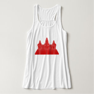 Angkor Wat Ver.2.0. Khmer Temple Tank Top