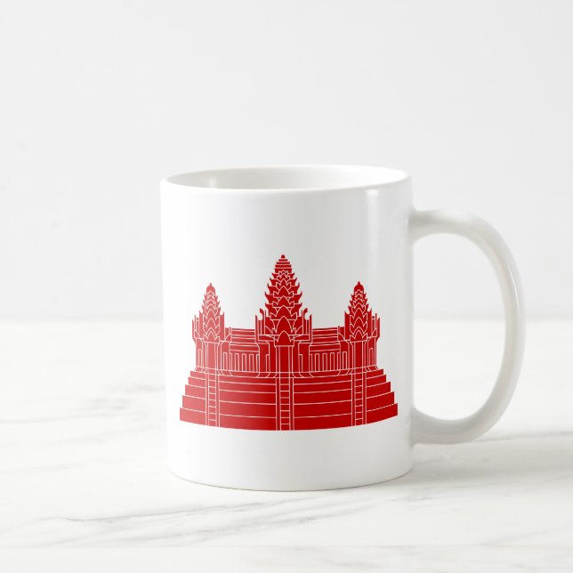 Angkor Wat Ver.2.0. Khmer Temple Tasse (Rechts)