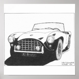 Anglaises-Bristol Poster