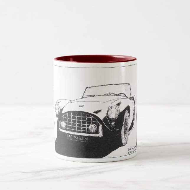 Anglaises-Bristol Zweifarbige Tasse (Mittel)