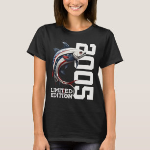 Angler 20. Geburtstag Angeln Limitierte Edition 20 T-Shirt