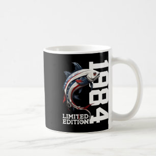 Angler 41. Geburtstag Fishing Limited Edition 1984 Kaffeetasse