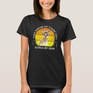 Angler-Alpaka-Mein-Angler-Pun-Angler-Pol-J T-Shirt