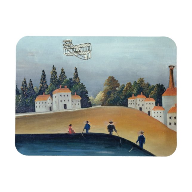 Angler, c.1908-09 (Öl auf Leinwand) Magnet (Horizontal)