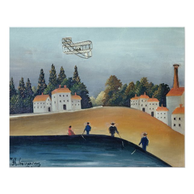 Angler, c.1908-09 (Öl auf Leinwand) Poster (Vorderseite)